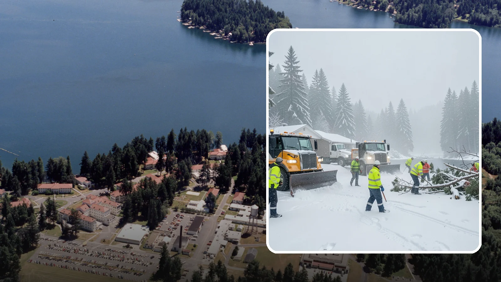 Blizzard Response in Lakewood, Pierce County, WA - When a rare Western Washington blizzard shuts down Puget Sound lowlands, our crews mobilize immediately to keep your property...