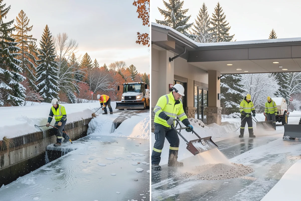 Blizzard Response in Medina, King County, WA - Monitor NWS and mountain forecasts and stage equipment