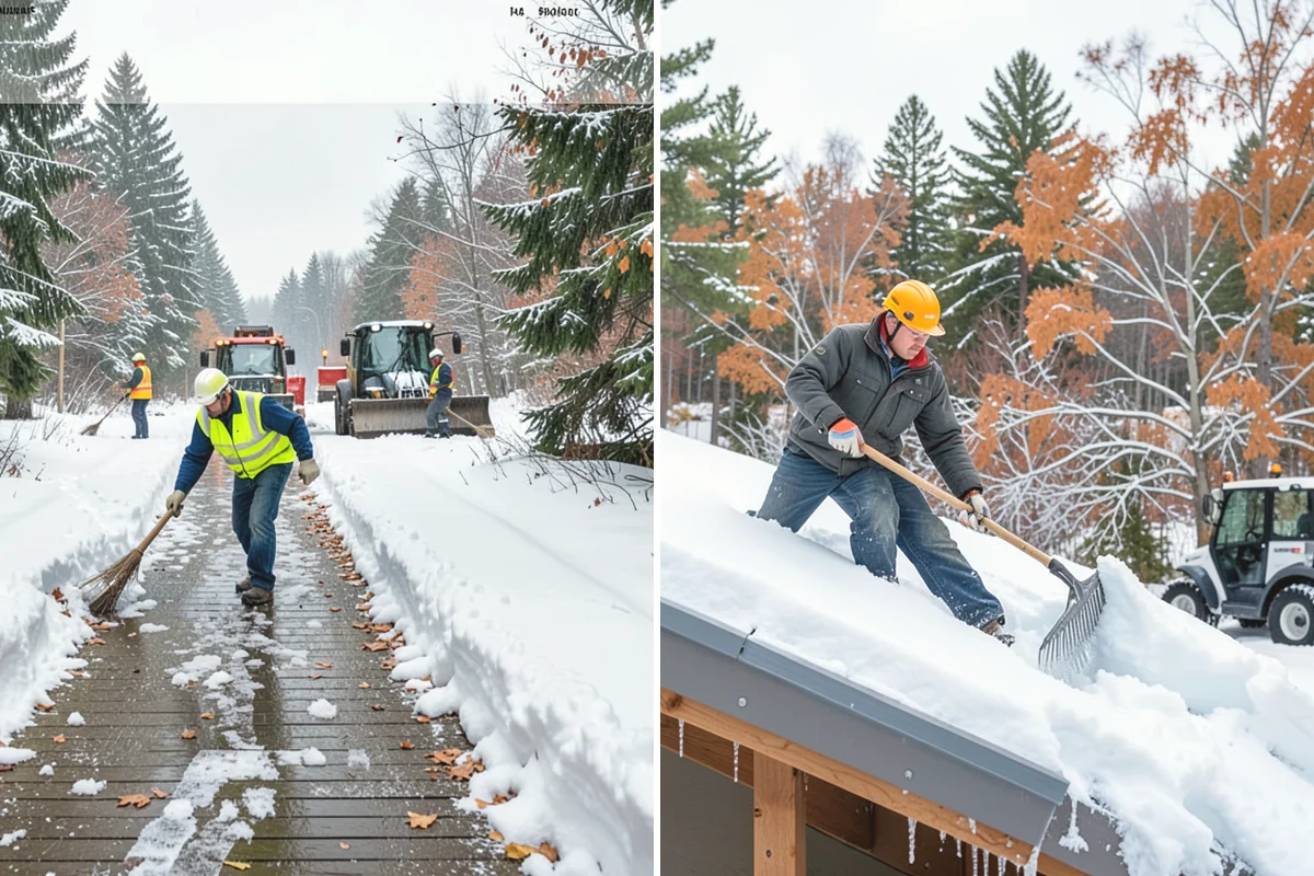 Blizzard Response in Mercer Island, King County, WA - Monitor NWS and mountain forecasts and stage equipment