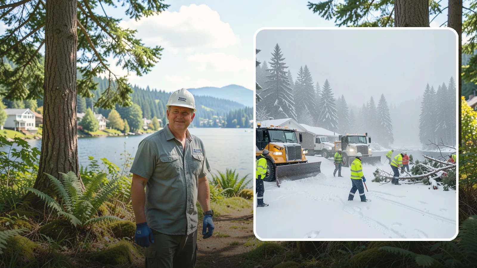Blizzard Response in Milton, King County, WA - When a rare Western Washington blizzard shuts down Puget Sound lowlands, our crews mobilize immediately to keep your property...
