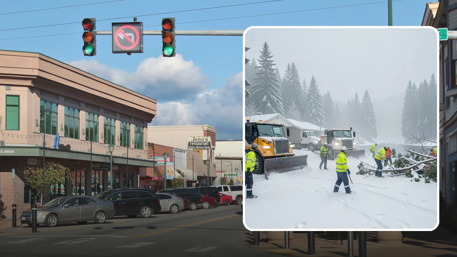 Blizzard Response in Monroe, Snohomish County, WA - When a rare Western Washington blizzard shuts down Puget Sound lowlands, our crews mobilize immediately to keep your property...