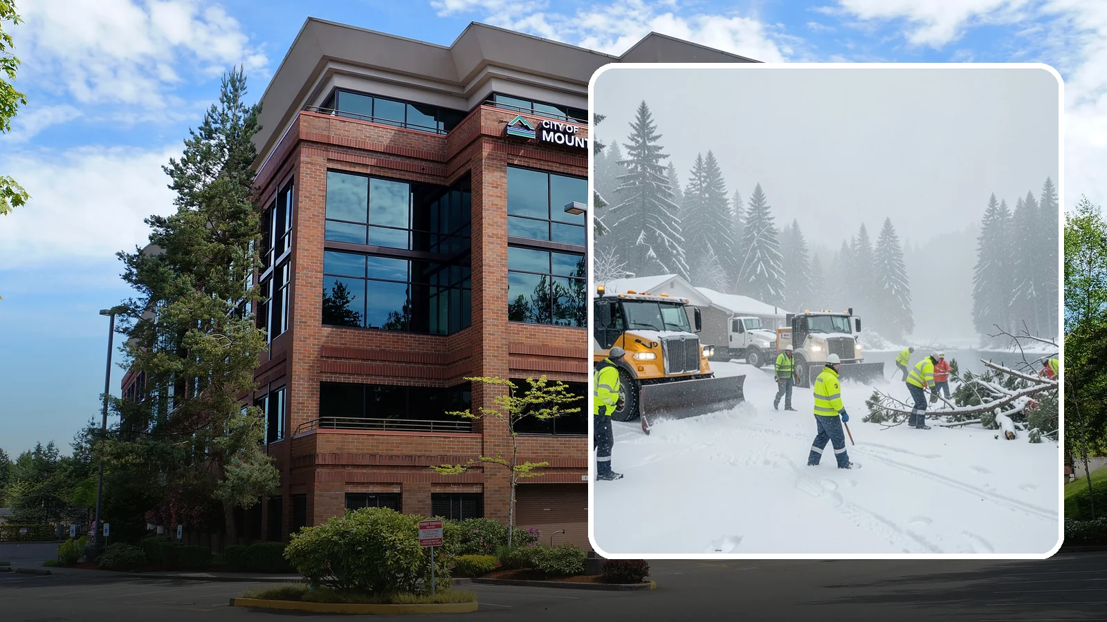Blizzard Response in Mountlake Terrace, Snohomish County, WA - When a rare Western Washington blizzard shuts down Puget Sound lowlands, our crews mobilize immediately to keep your property...