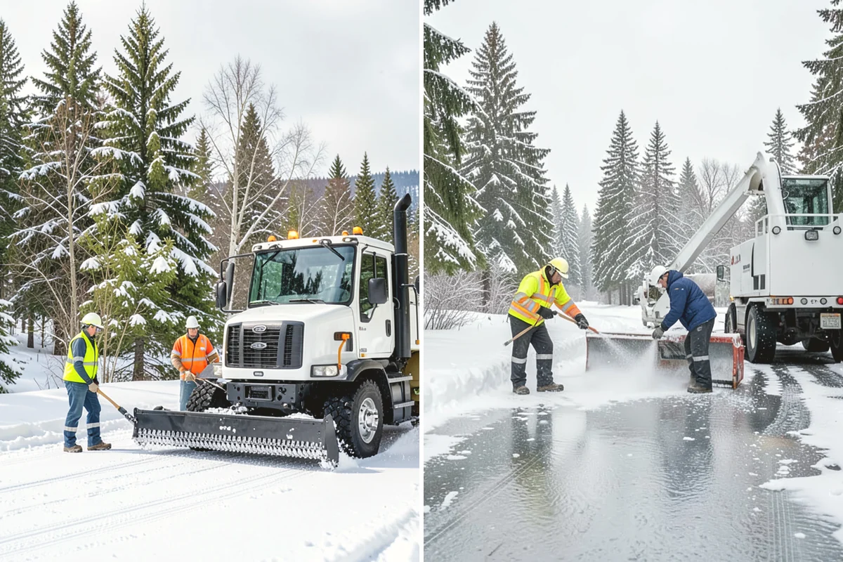 Blizzard Response in Mountlake Terrace, Snohomish County, WA - Monitor NWS and mountain forecasts and stage equipment