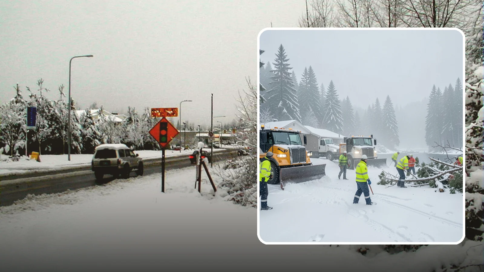 Blizzard Response in Newcastle, King County, WA - When a rare Western Washington blizzard shuts down Puget Sound lowlands, our crews mobilize immediately to keep your property...