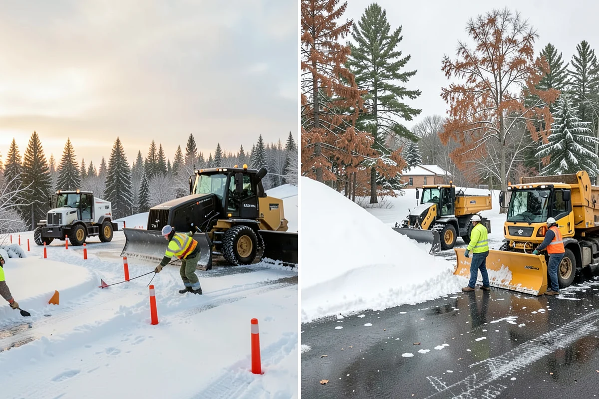Blizzard Response in Pacific, King County, WA - Monitor NWS and mountain forecasts and stage equipment