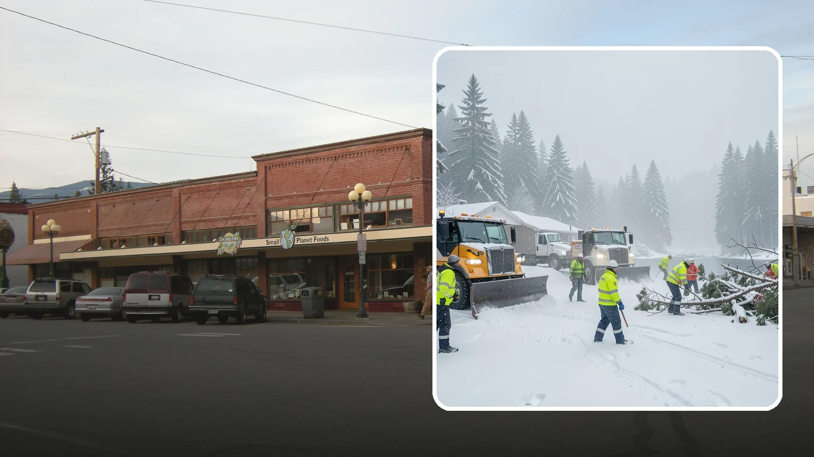 Blizzard Response in Sedro-Woolley, Skagit County, WA - When a rare Western Washington blizzard shuts down Puget Sound lowlands, our crews mobilize immediately to keep your property...