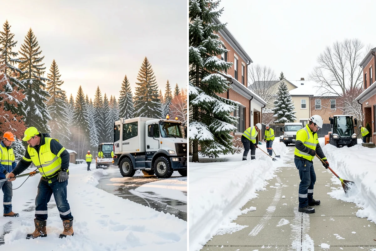 Blizzard Response in Shoreline, King County, WA - Monitor NWS and mountain forecasts and stage equipment