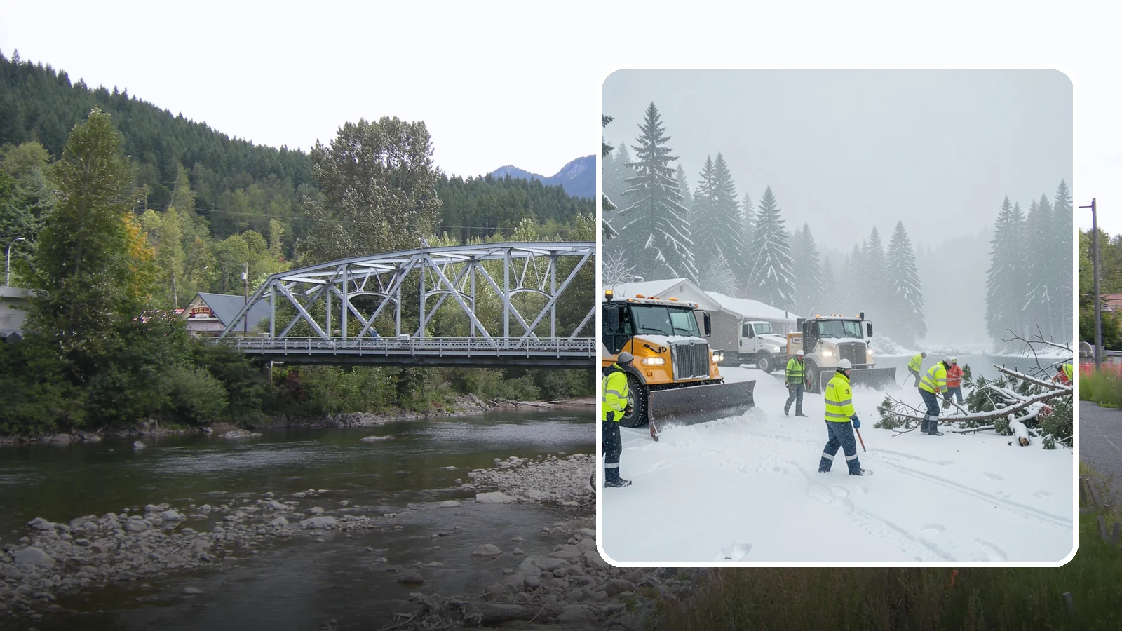Blizzard Response in Skykomish, King County, WA - When a rare Western Washington blizzard shuts down Puget Sound lowlands, our crews mobilize immediately to keep your property...