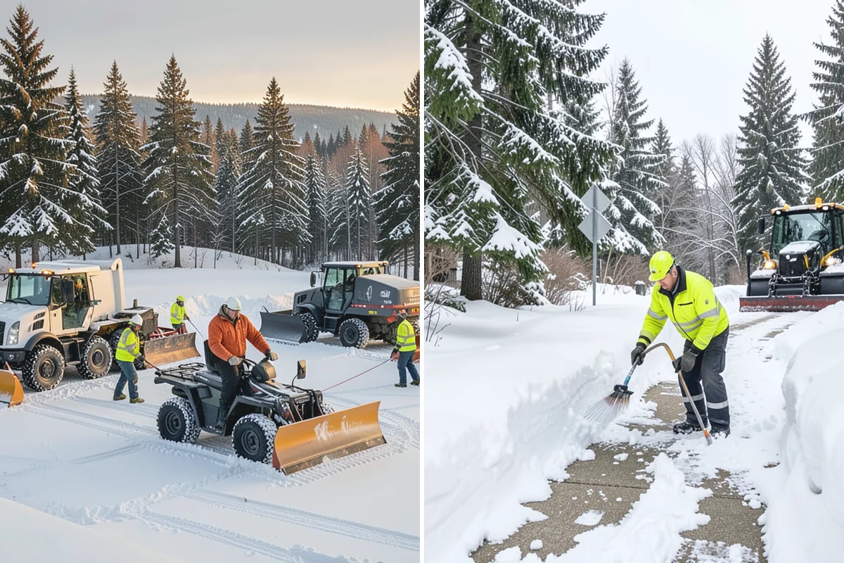 Blizzard Response in South Prairie, Pierce County, WA - Monitor NWS and mountain forecasts and stage equipment