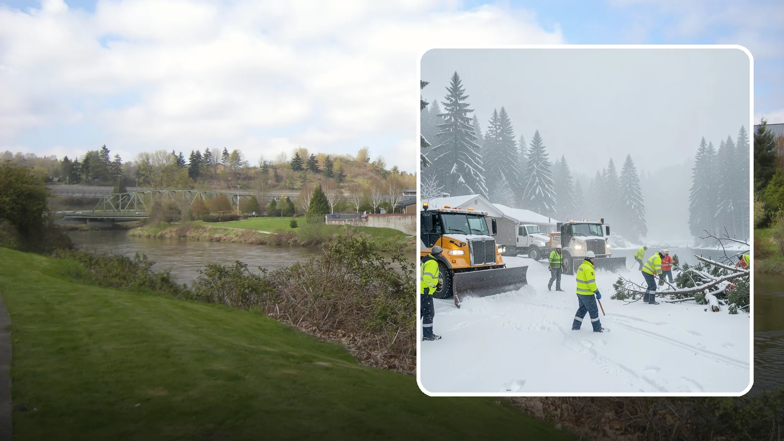 Blizzard Response in Tukwila, King County, WA - When a rare Western Washington blizzard shuts down Puget Sound lowlands, our crews mobilize immediately to keep your property...