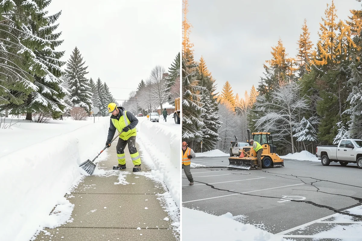 Blizzard Response in Tukwila, King County, WA - Monitor NWS and mountain forecasts and stage equipment
