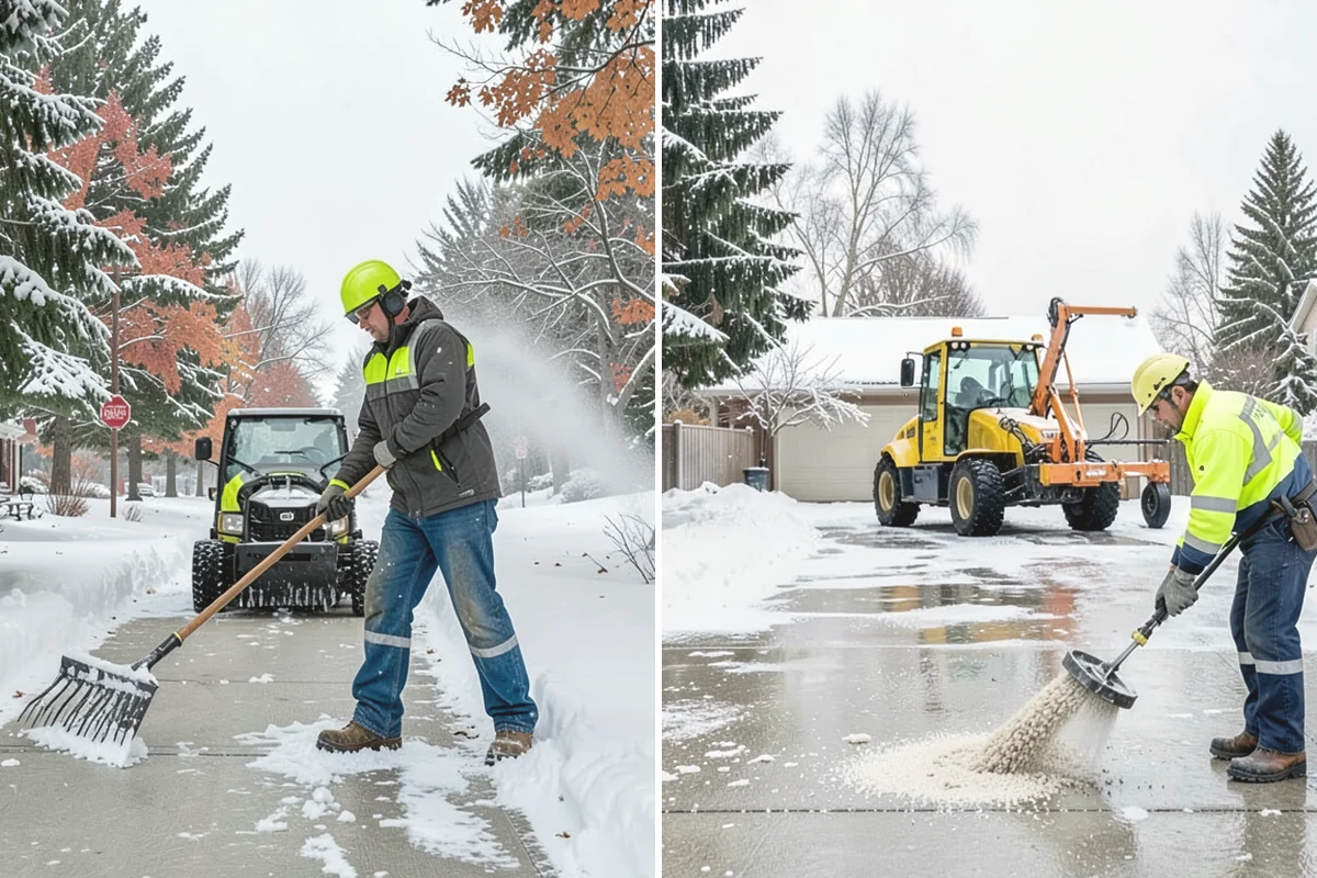Blizzard Response in University Place, Pierce County, WA - Monitor NWS and mountain forecasts and stage equipment