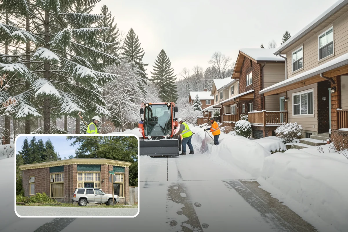 Boardwalk Snow Clearing in Hamilton, Skagit County, WA - Protects wood and composite decking from blade damage