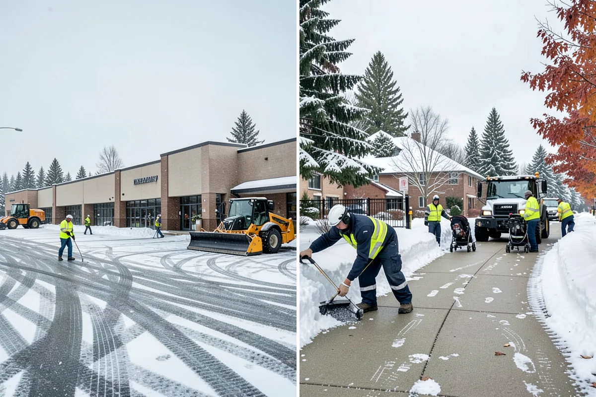 Boardwalk Snow Clearing in Lyman, Skagit County, WA - Clear the boardwalk by hand with poly-edge tools