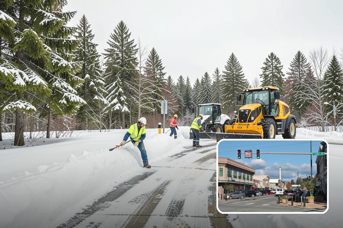 Boardwalk Snow Clearing in Monroe, Snohomish County, WA - Protects wood and composite decking from blade damage