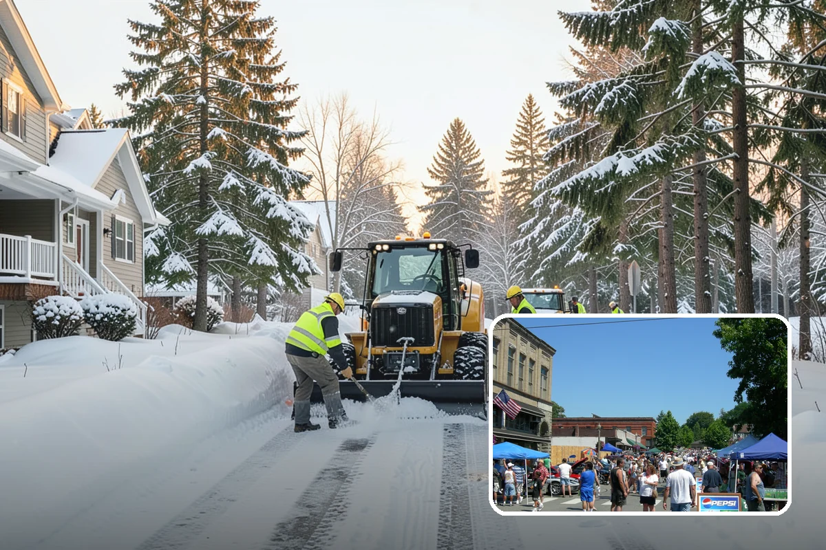 Boardwalk Snow Clearing in Snohomish, Snohomish County, WA - Protects wood and composite decking from blade damage