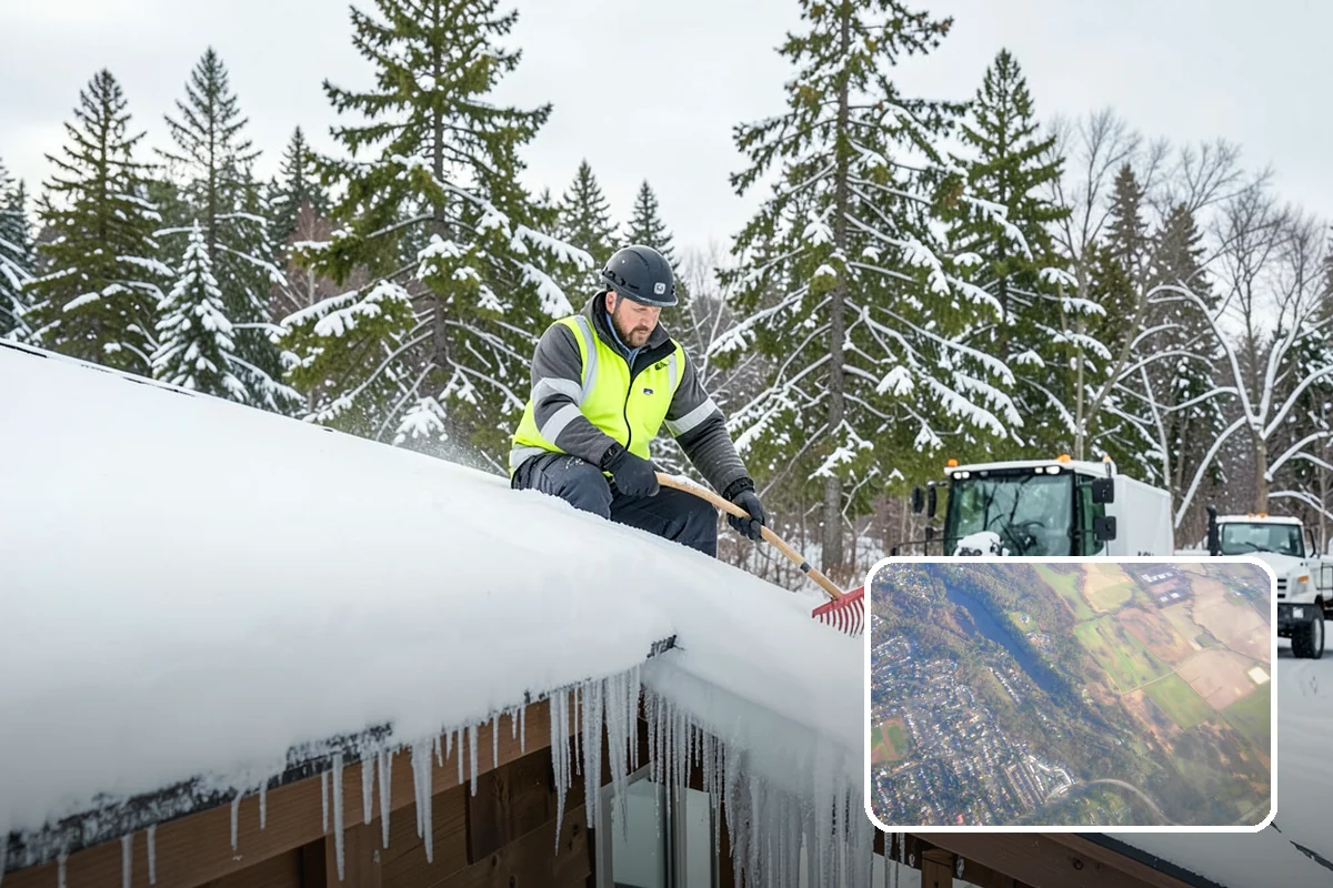 Box Plow Service in Algona, King County, WA - Enclosed design that carries maximum snow per pass