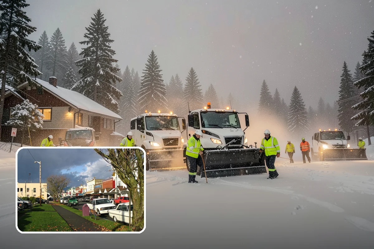 Box Plow Service in Arlington, Snohomish County, WA - Enclosed design that carries maximum snow per pass