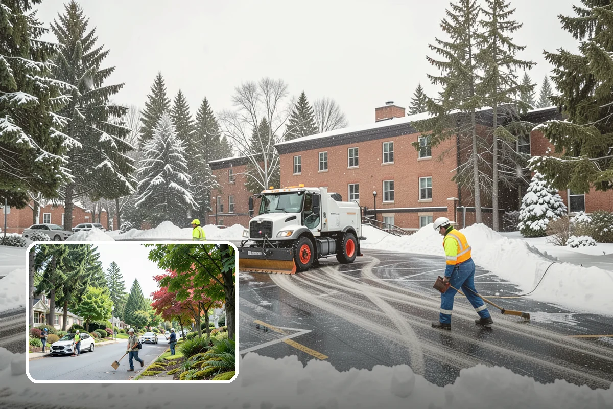 Box Plow Service in Beaux Arts Village, King County, WA - Enclosed design that carries maximum snow per pass