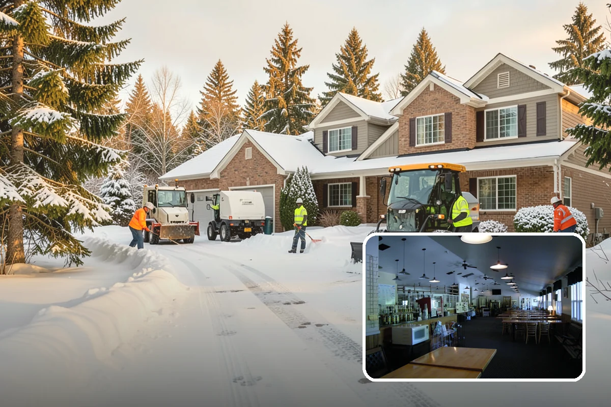 Box Plow Service in Black Diamond, King County, WA - Enclosed design that carries maximum snow per pass