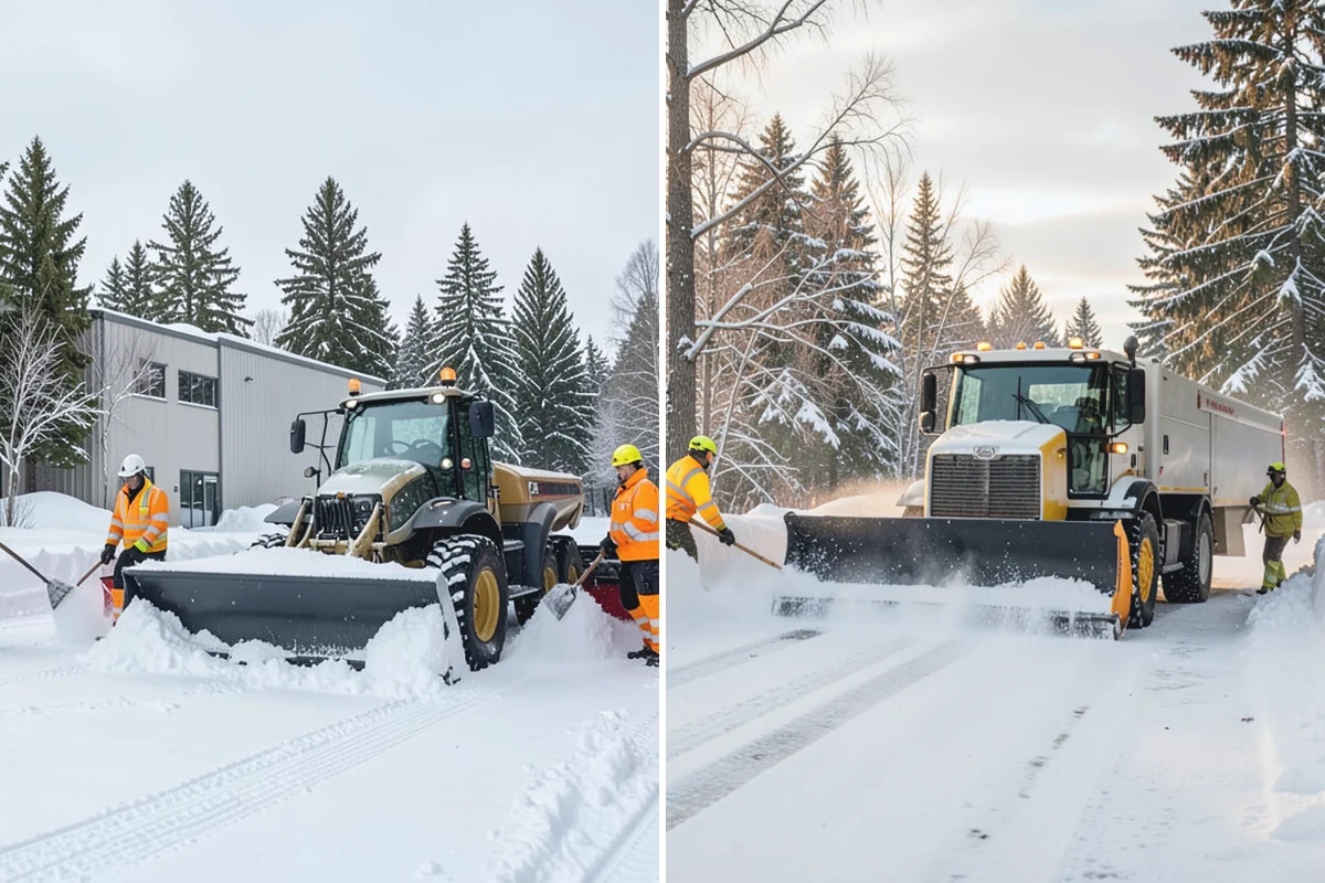Box Plow Service in Bonney Lake, Pierce County, WA - Deploy the box plow best sized for the surface