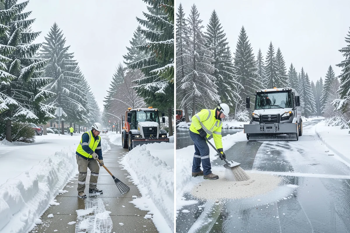 Box Plow Service in Buckley, Pierce County, WA - Deploy the box plow best sized for the surface