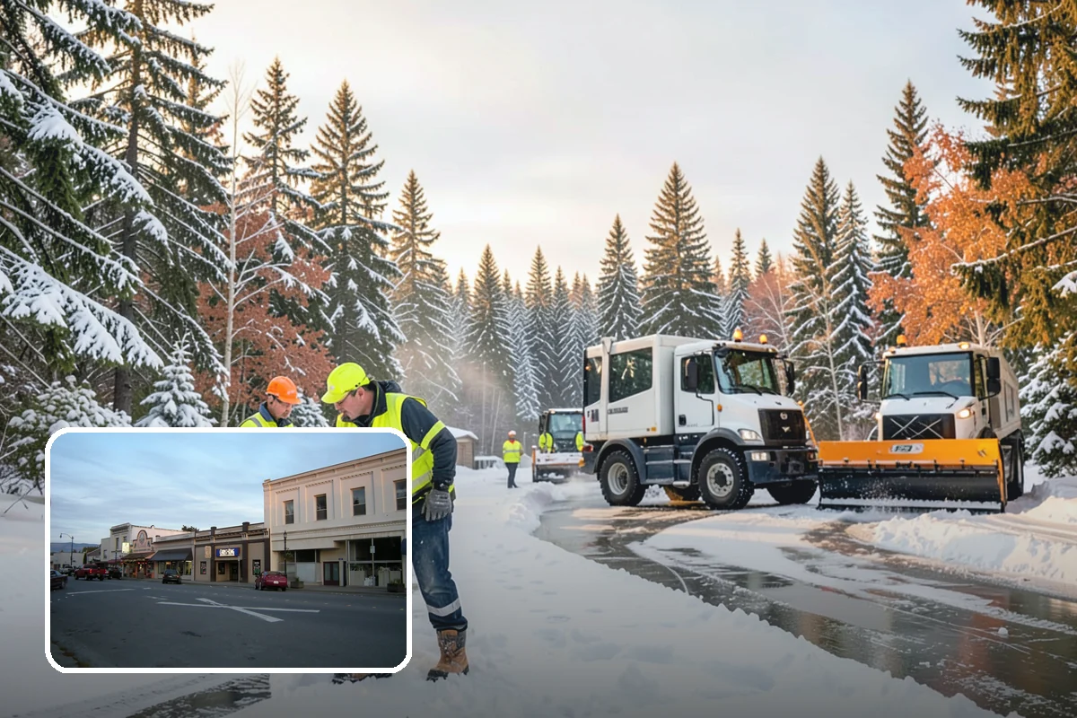 Box Plow Service in Burlington, Skagit County, WA - Enclosed design that carries maximum snow per pass