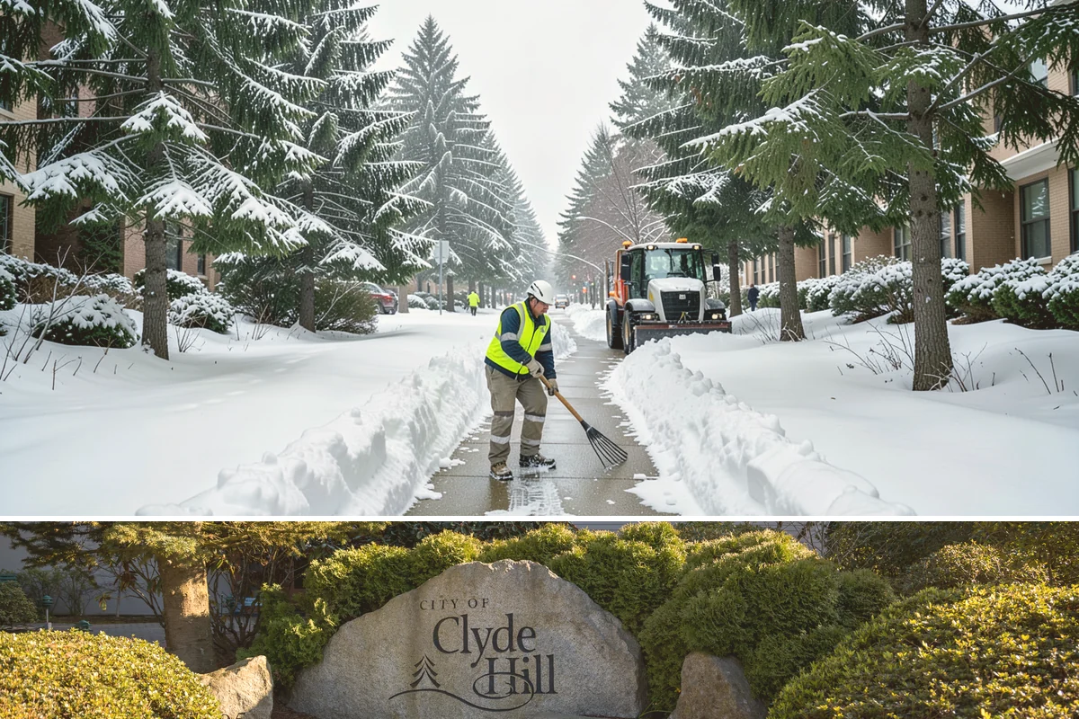 Box Plow Service in Clyde Hill, King County, WA - Box plow service is used throughout the snow season, mainly December through February, on large paved commercial properties.