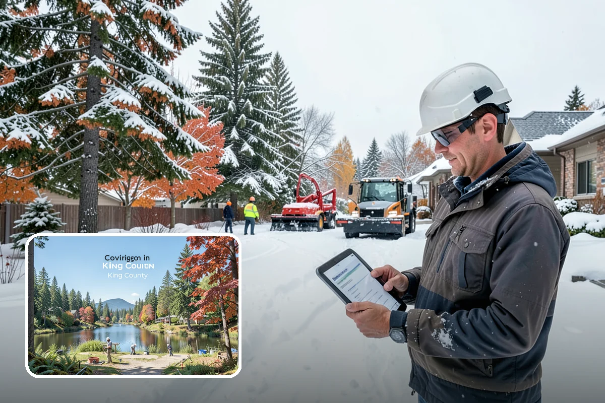 Box Plow Service in Covington, King County, WA - Enclosed design that carries maximum snow per pass