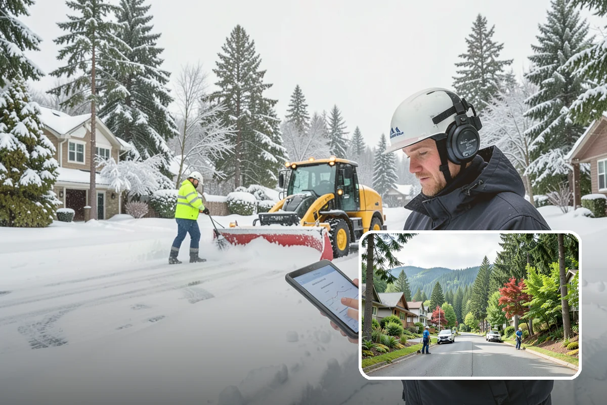 Box Plow Service in Darrington, Snohomish County, WA - Enclosed design that carries maximum snow per pass