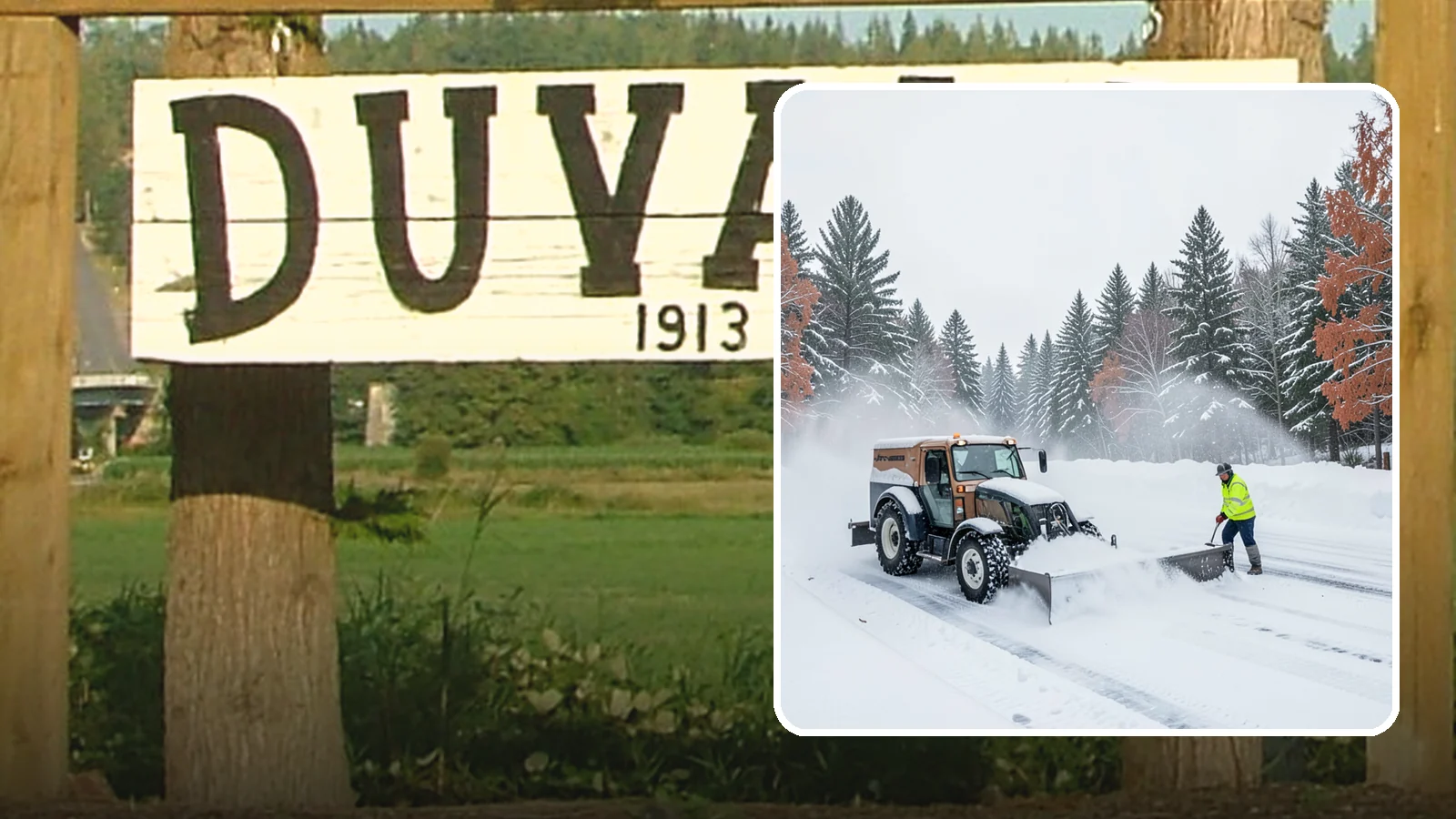 Box Plow Service in Duvall, King County, WA - Our box plows clear large flat surfaces efficiently by containing and carrying heavy snow in each pass.