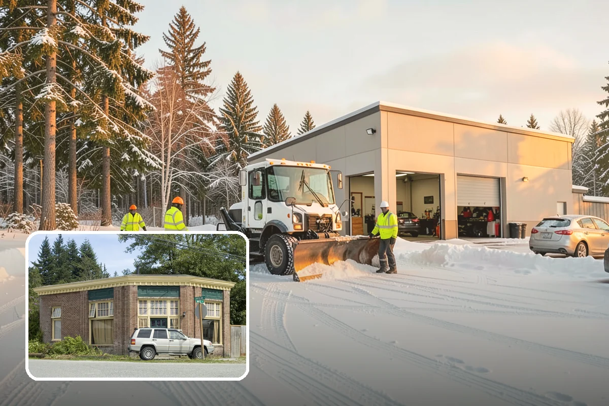 Box Plow Service in Hamilton, Skagit County, WA - Enclosed design that carries maximum snow per pass
