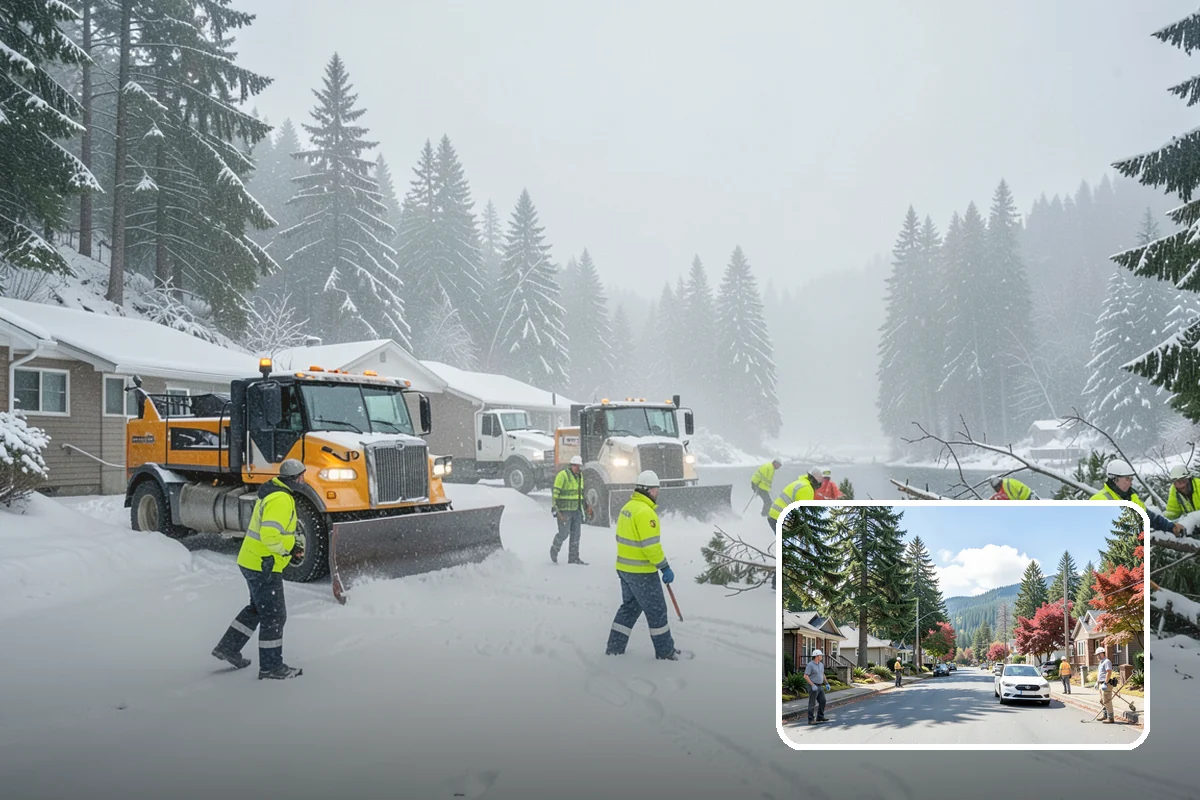 Box Plow Service in Hunts Point, King County, WA - Enclosed design that carries maximum snow per pass