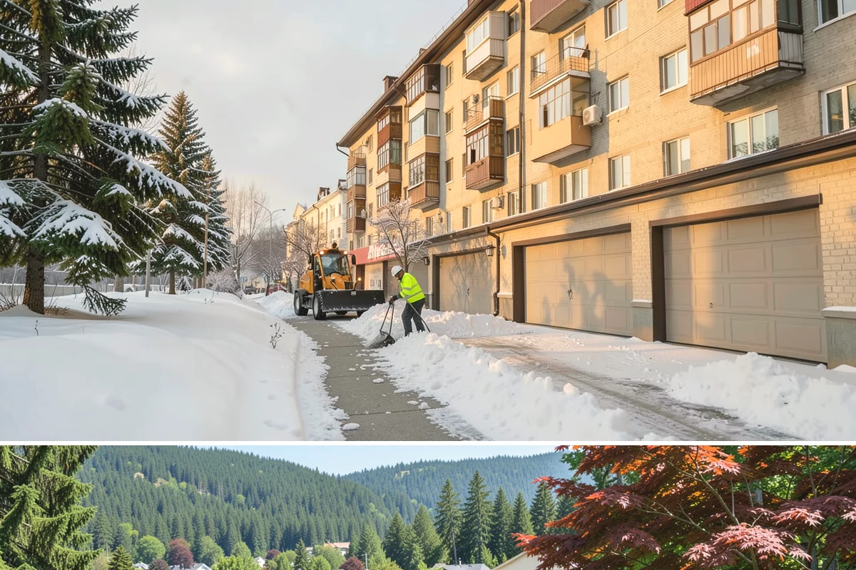 Box Plow Service in Index, Snohomish County, WA - Box plow service is used throughout the snow season, mainly December through February, on large paved commercial properties.