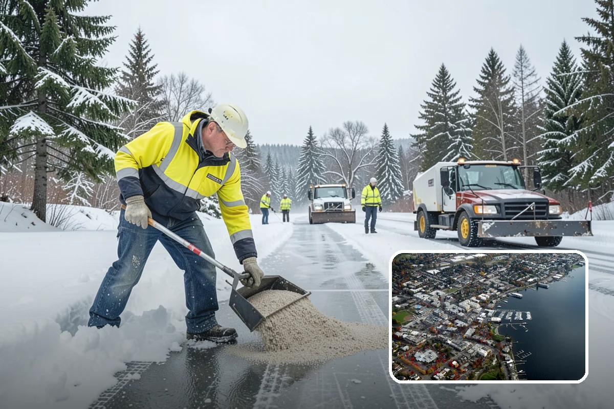 Box Plow Service in Kirkland, King County, WA - Enclosed design that carries maximum snow per pass