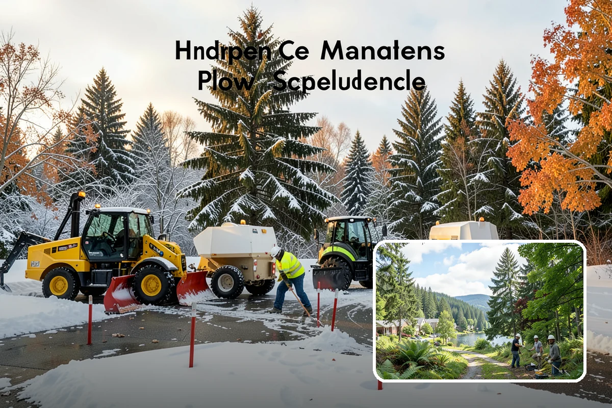 Box Plow Service in Lake Forest Park, King County, WA - Enclosed design that carries maximum snow per pass