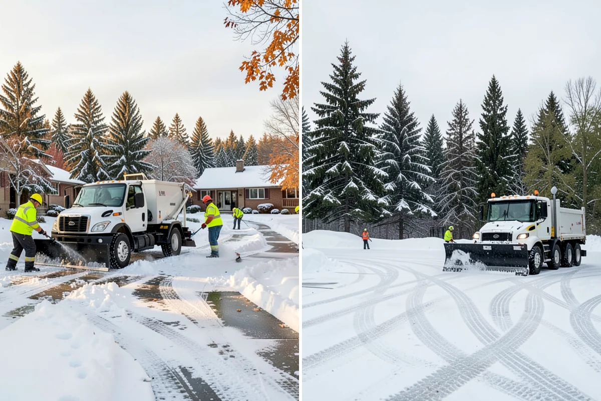 Box Plow Service in Lake Forest Park, King County, WA - Deploy the box plow best sized for the surface