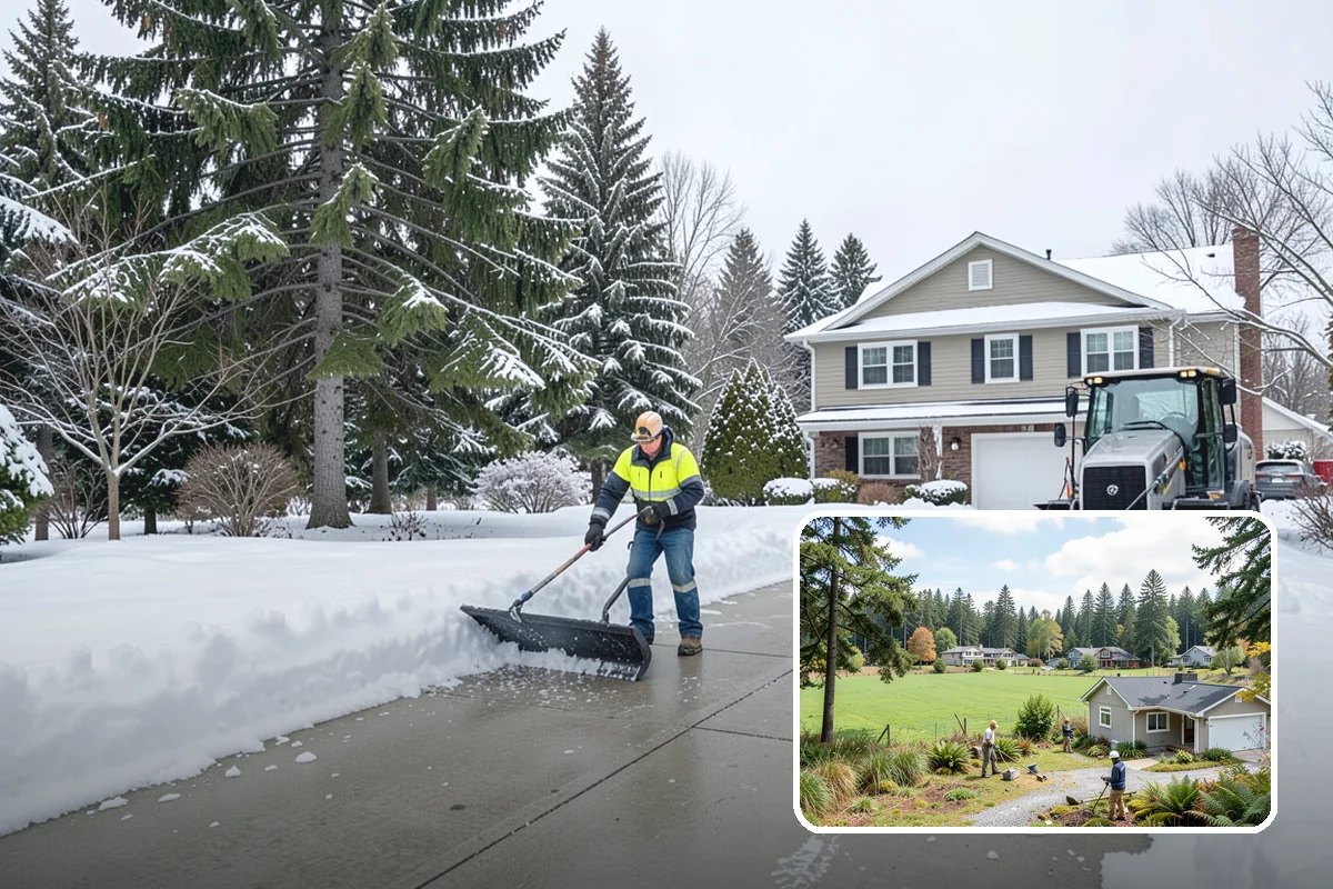 Box Plow Service in Lyman, Skagit County, WA - Enclosed design that carries maximum snow per pass