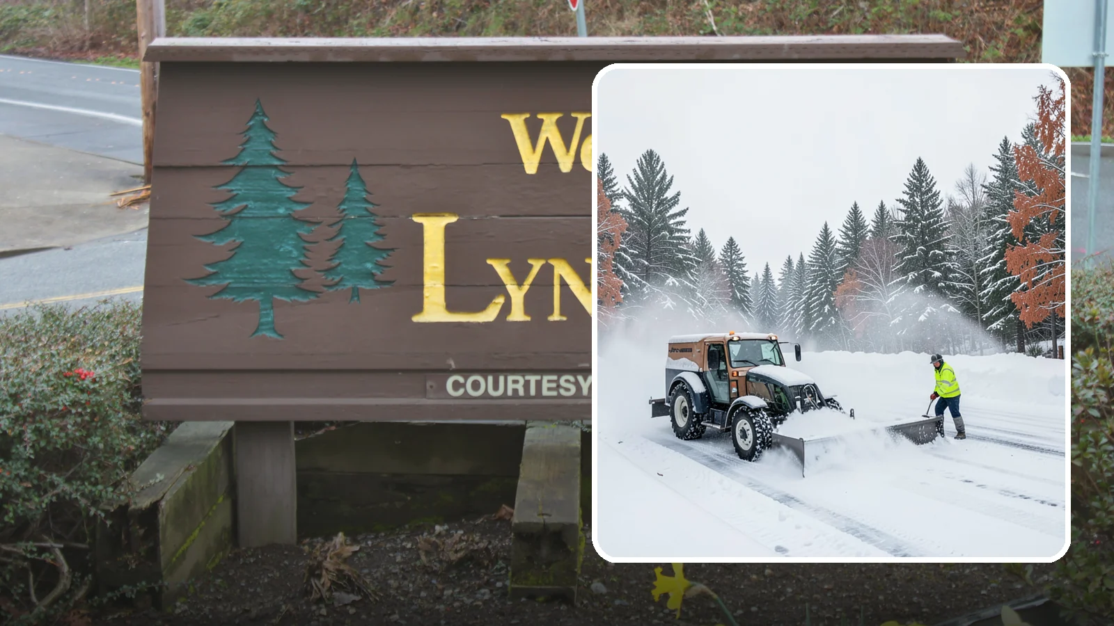 Box Plow Service in Lynnwood, Snohomish County, WA - Our box plows clear large flat surfaces efficiently by containing and carrying heavy snow in each pass.
