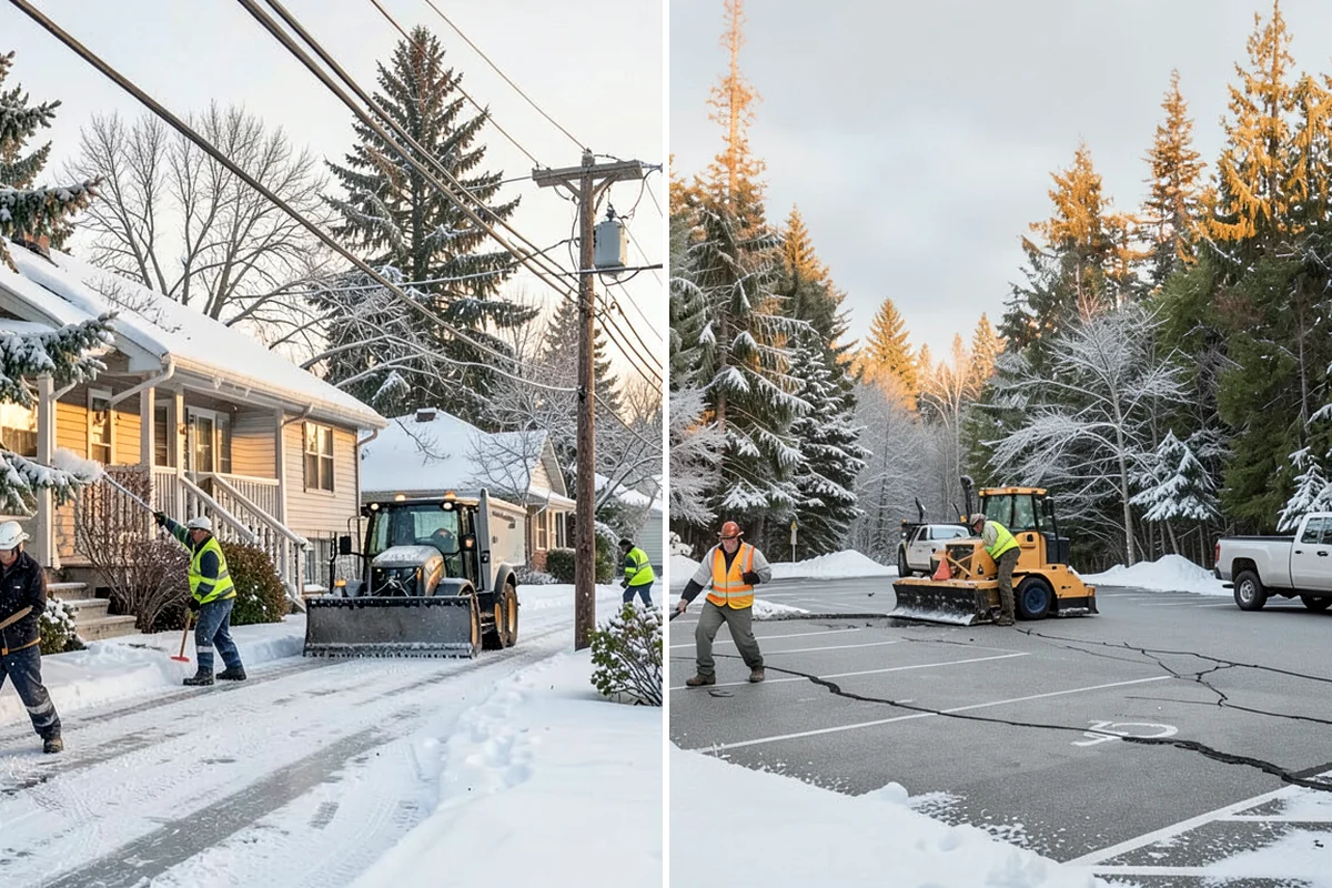 Box Plow Service in Maple Valley, King County, WA - Deploy the box plow best sized for the surface