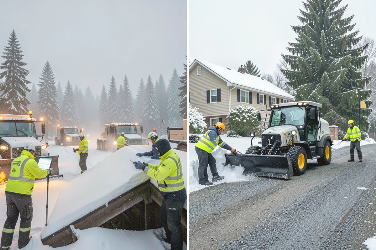 Box Plow Service in Mercer Island, King County, WA - Deploy the box plow best sized for the surface