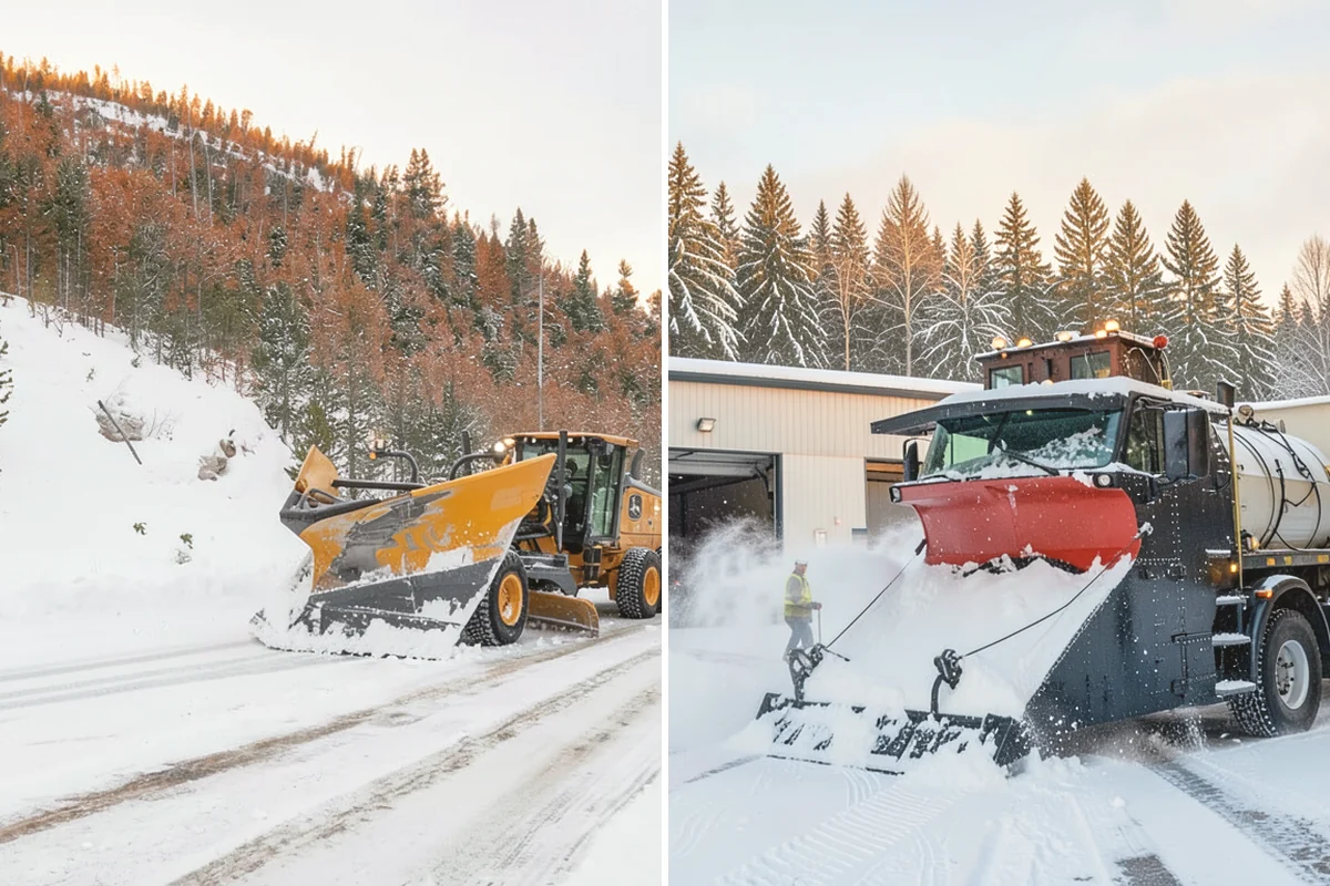 Box Plow Service in Monroe, Snohomish County, WA - Deploy the box plow best sized for the surface