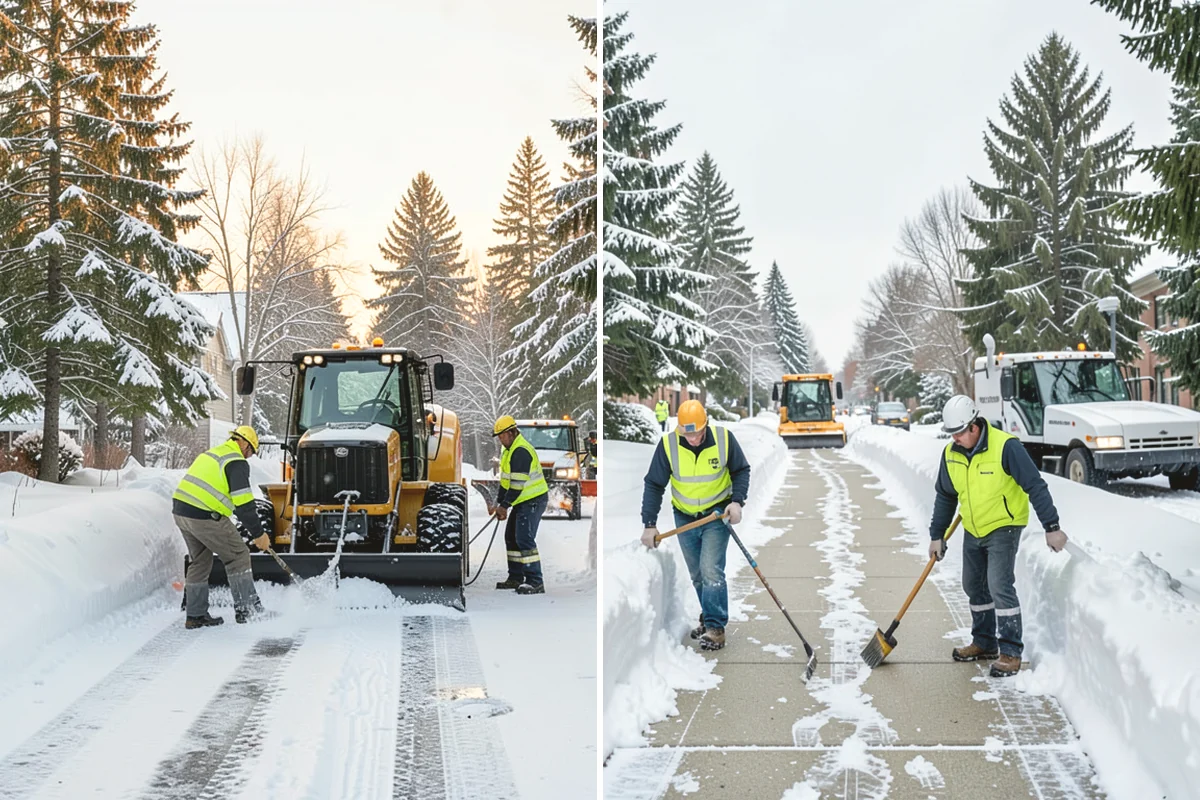 Box Plow Service in North Bend, King County, WA - Deploy the box plow best sized for the surface
