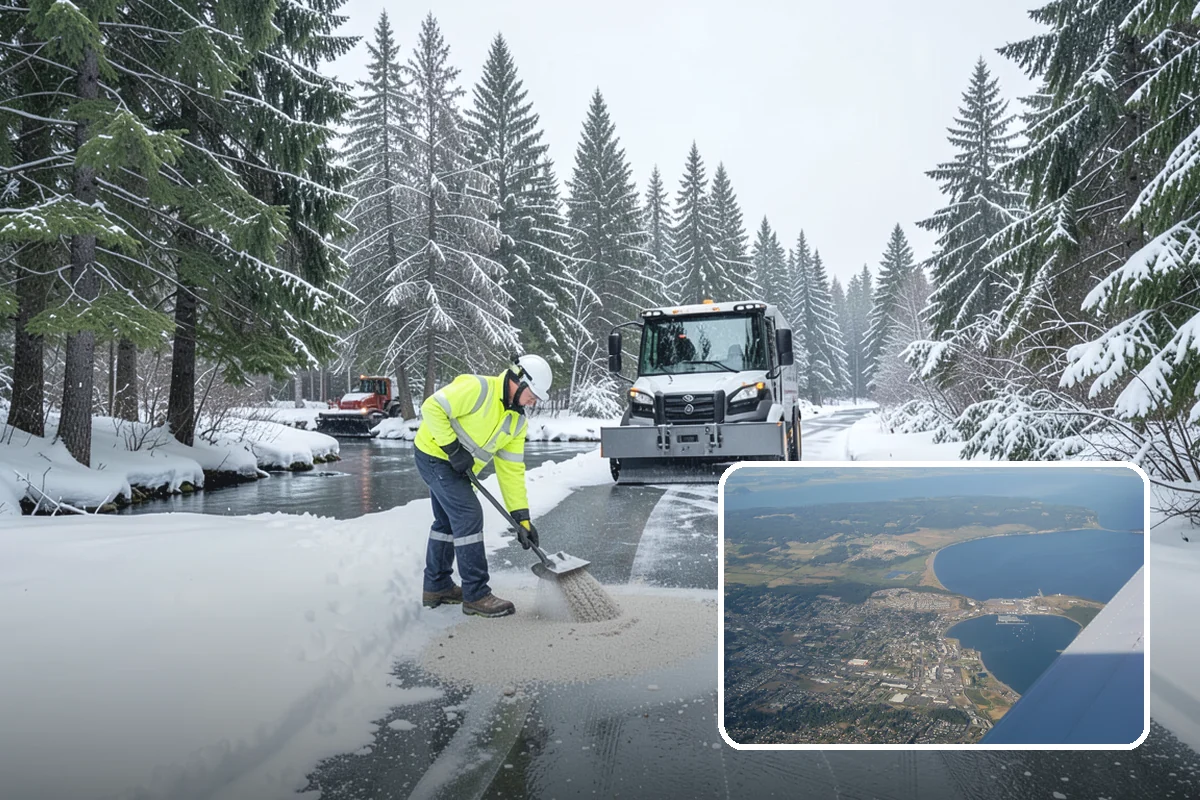 Box Plow Service in Oak Harbor, Island County, WA - Enclosed design that carries maximum snow per pass