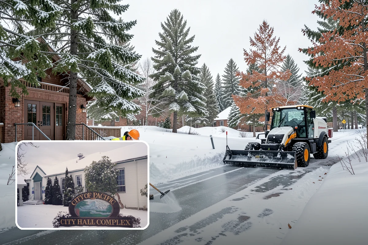 Box Plow Service in Pacific, King County, WA - Enclosed design that carries maximum snow per pass
