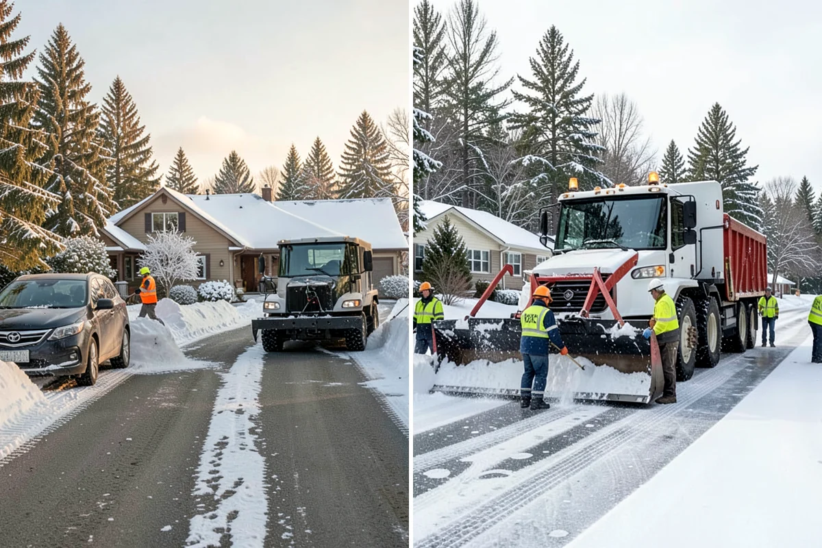 Box Plow Service in Pacific, King County, WA - Deploy the box plow best sized for the surface