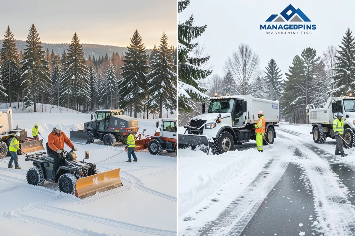 Box Plow Service in Renton, King County, WA - Deploy the box plow best sized for the surface