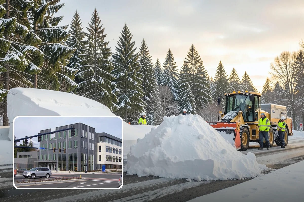 Box Plow Service in Shoreline, King County, WA - Enclosed design that carries maximum snow per pass