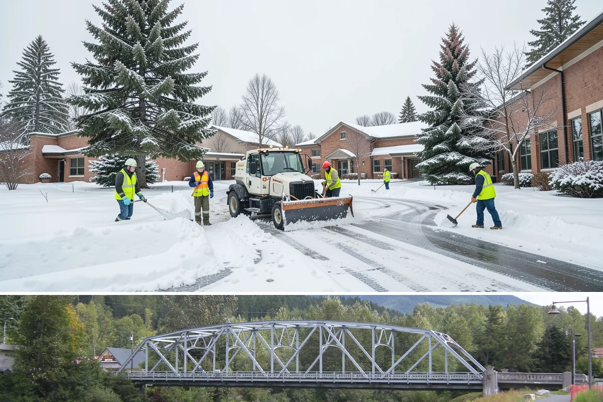 Box Plow Service in Skykomish, King County, WA - Box plow service is used throughout the snow season, mainly December through February, on large paved commercial properties.