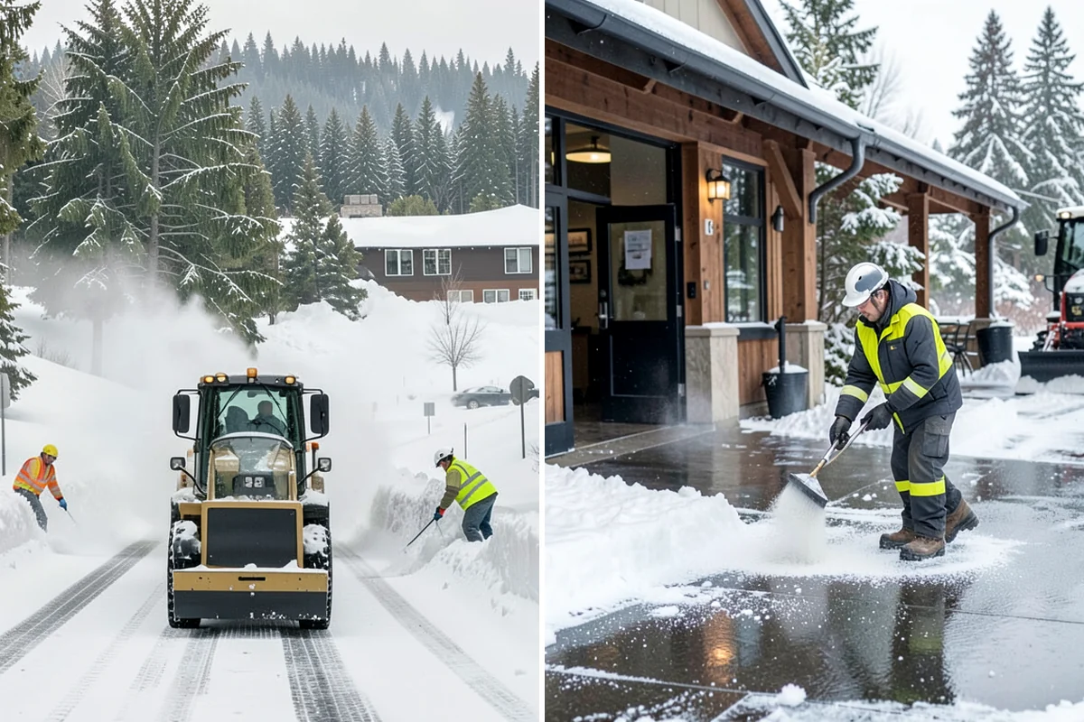 Box Plow Service in Snoqualmie, King County, WA - Deploy the box plow best sized for the surface